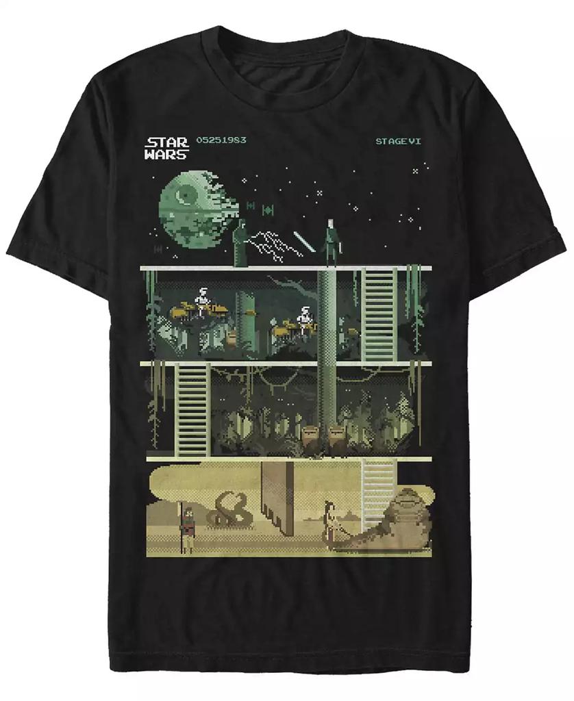 FIFTH SUN Men's Return of Jedi Short Sleeve Crew T-shirt