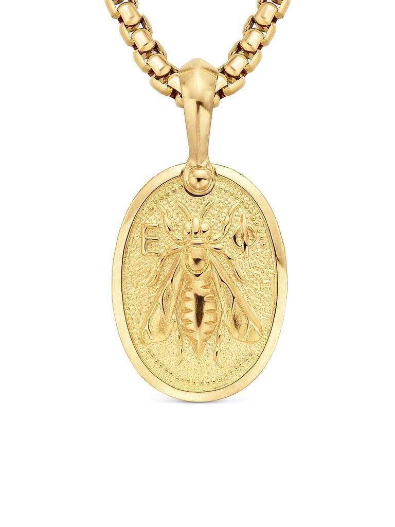 David Yurman Petrvs Bee Amulet in 18K Yellow Gold 5