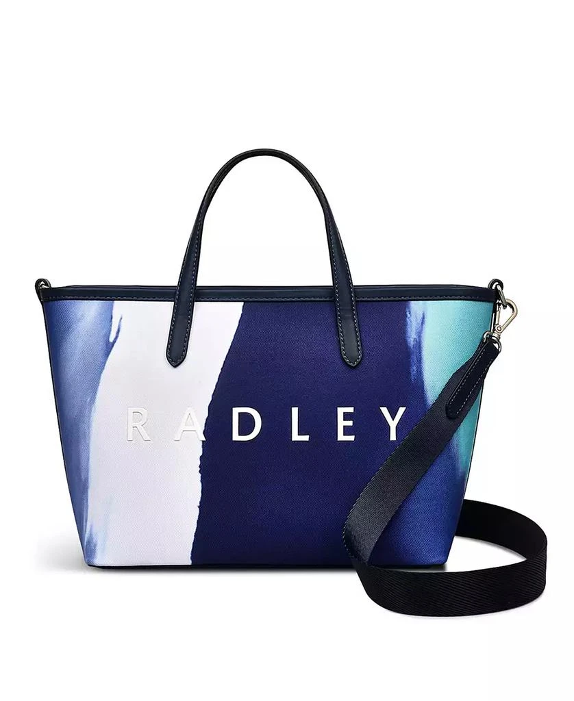 Radley Southwell Gardens Stripe Open Top Grab Bag 1