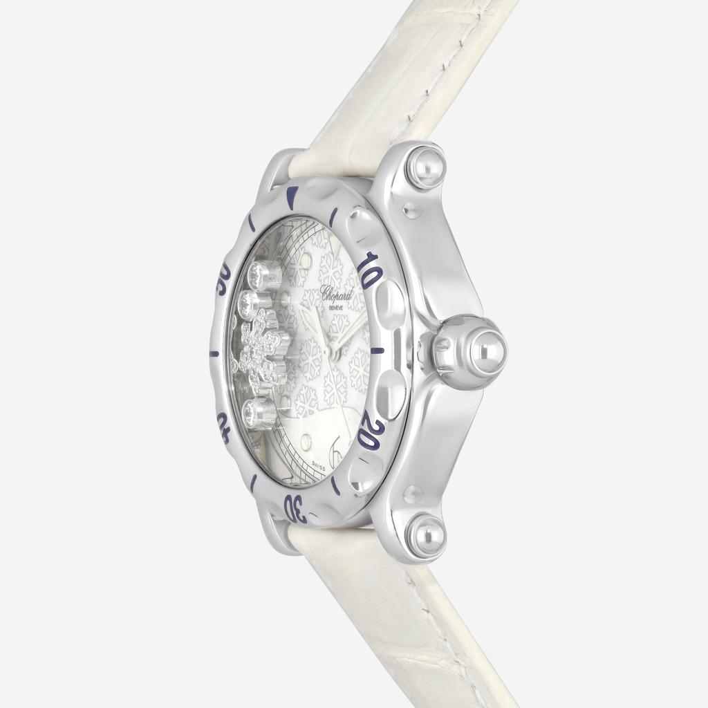 Chopard Chopard Happy Sport Snowflakes Stainless Steel Quartz Ladies Watch 288948-3001