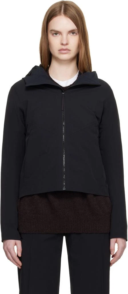 Veilance Black Focal Hoody Jacket