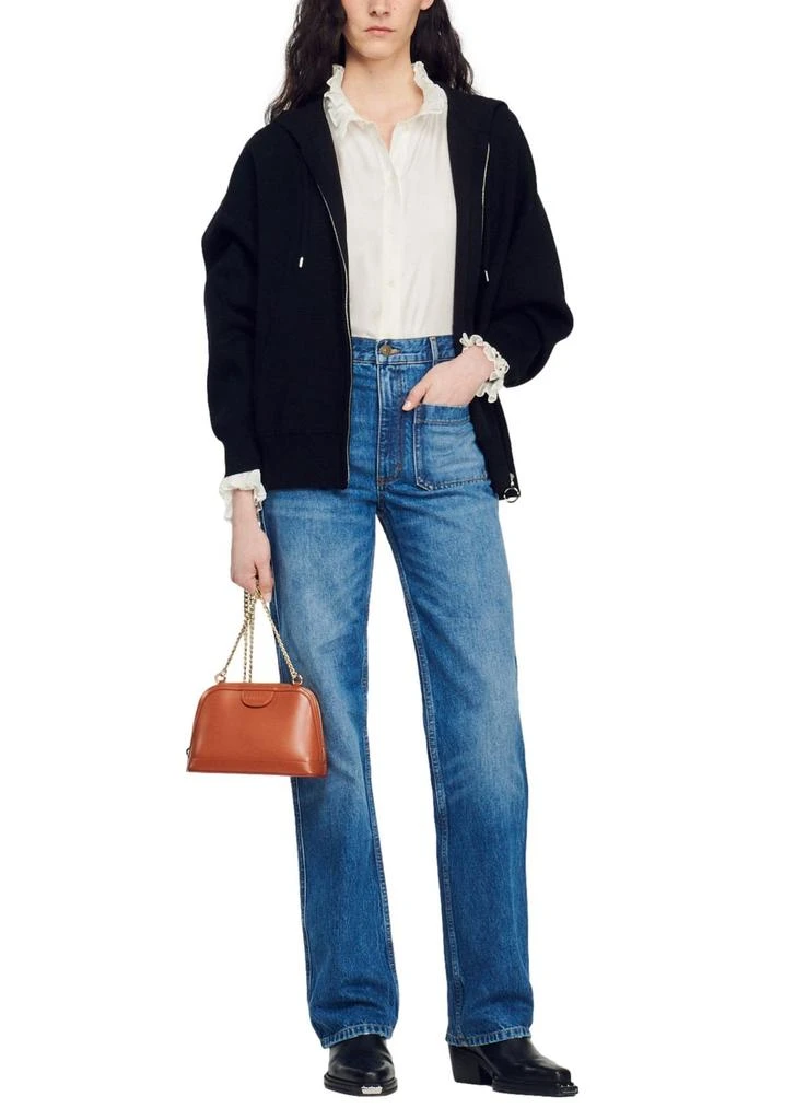 Sandro Flared faded jeans 6