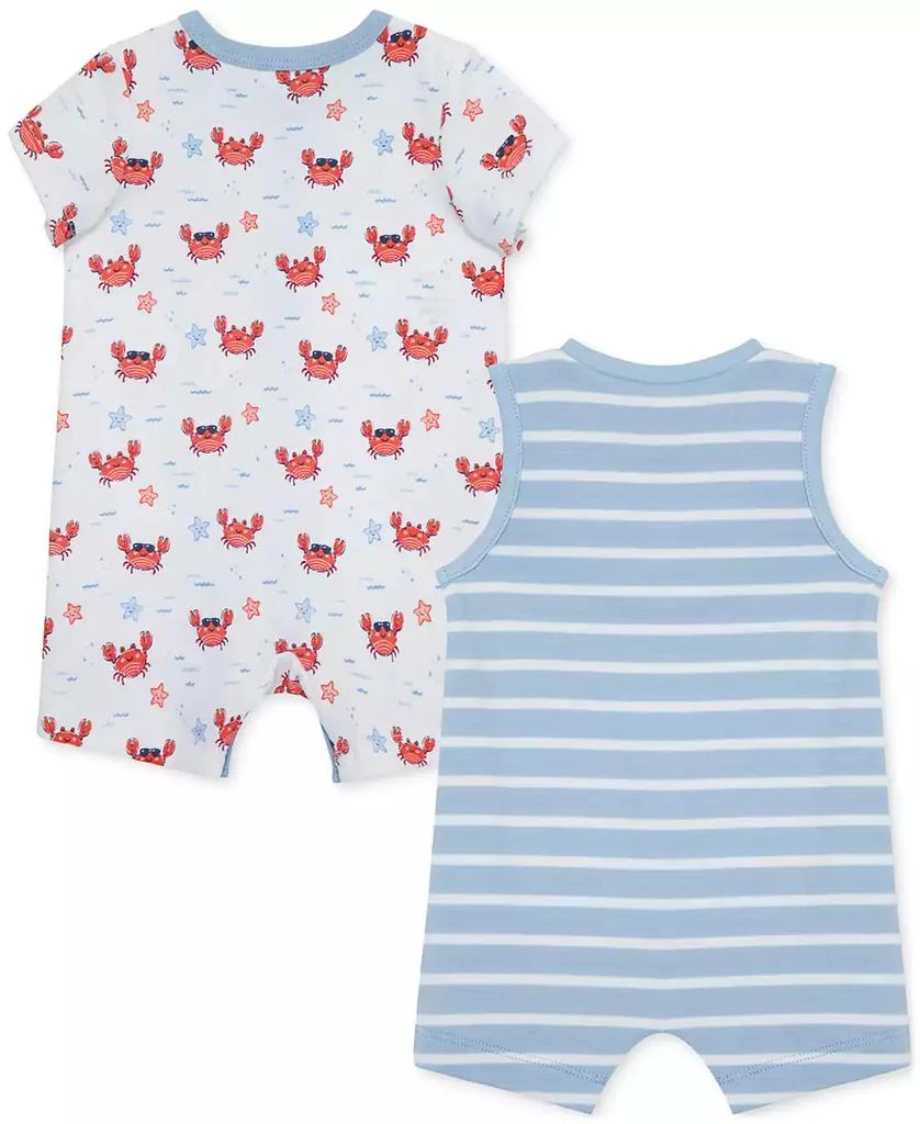 Little Me Baby Boys Crab Rompers, Pack of 2 2