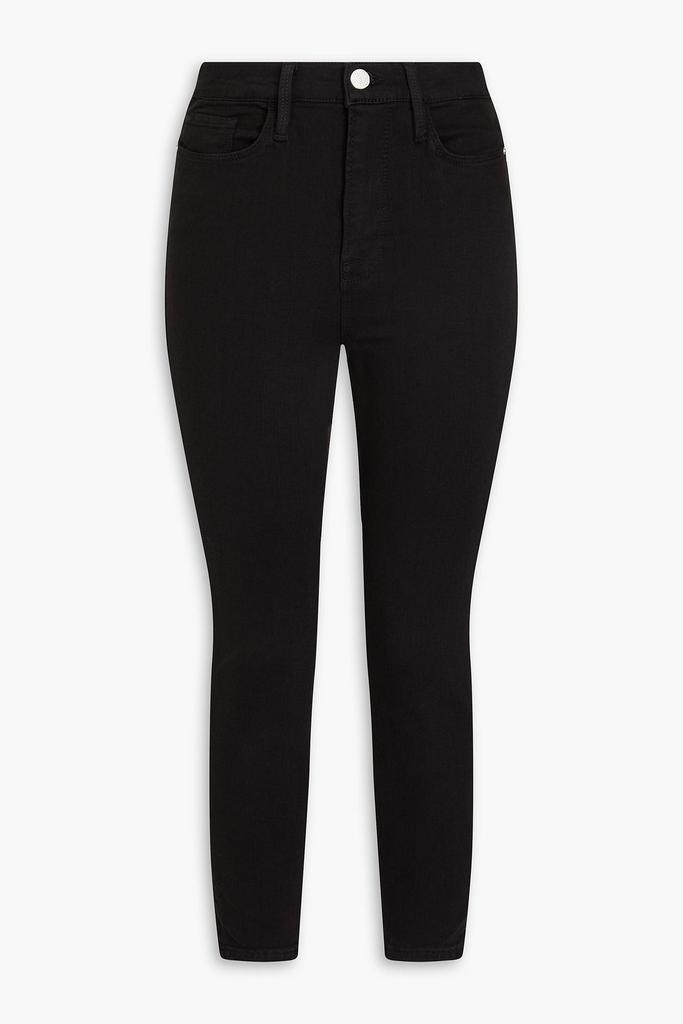 FRAME Ali cropped high-rise skinny jeans