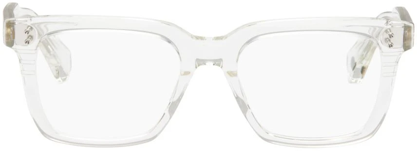 Dita Transparent Sequoia Glasses 1
