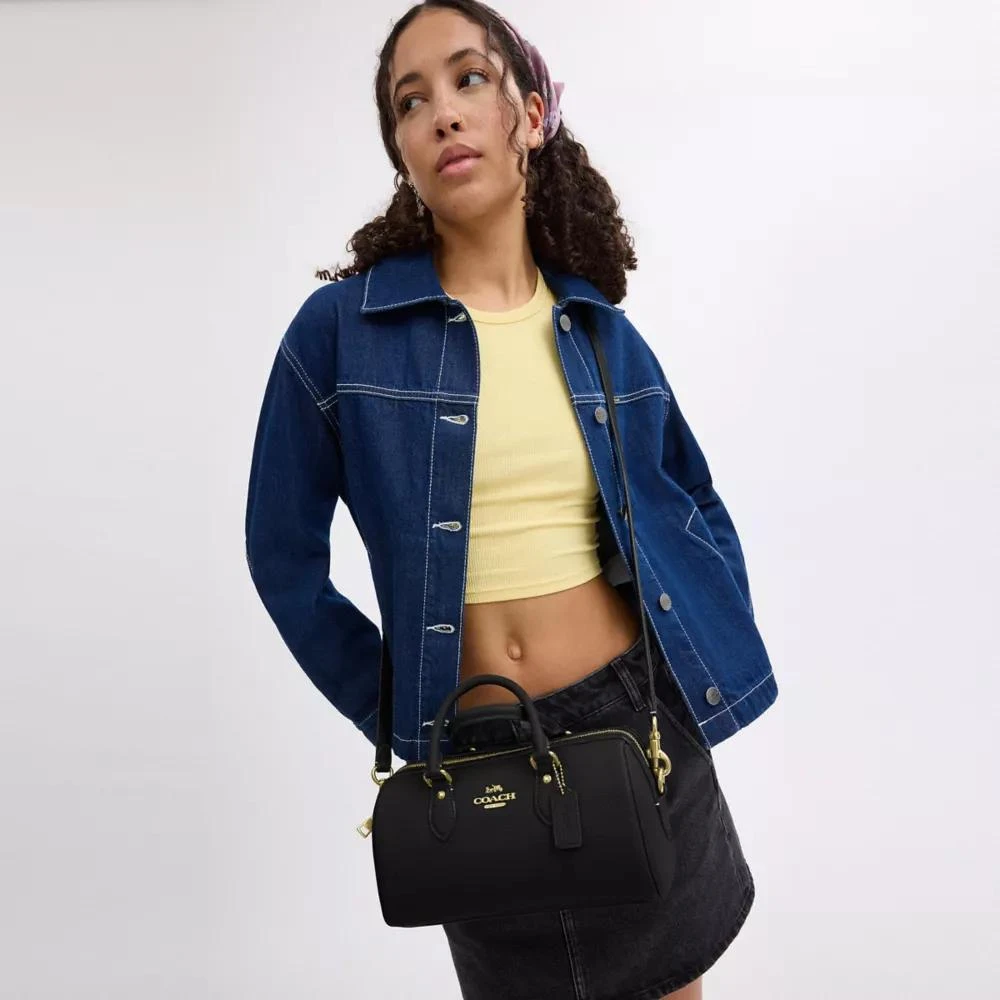 Coach Rowan Long Satchel Bag 2