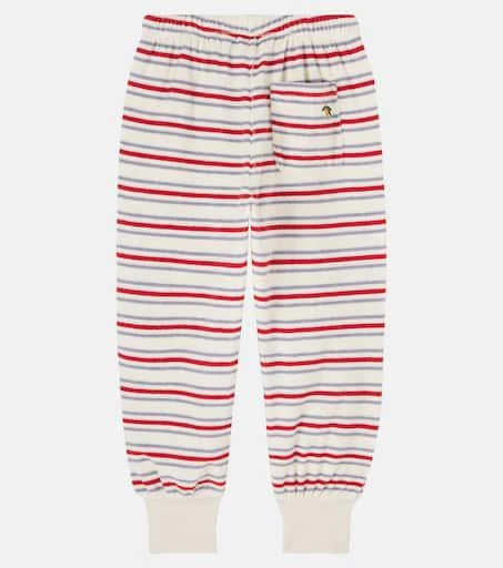 Konges Sløjd Itty striped cotton-blend terry sweatpants 3