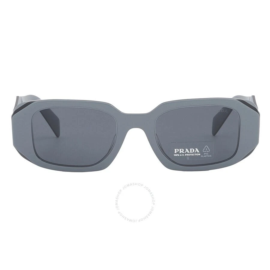 Shop Dark Gray Rectangular Ladies Sunglasses PR 17WSF 11N09T  display picture 1