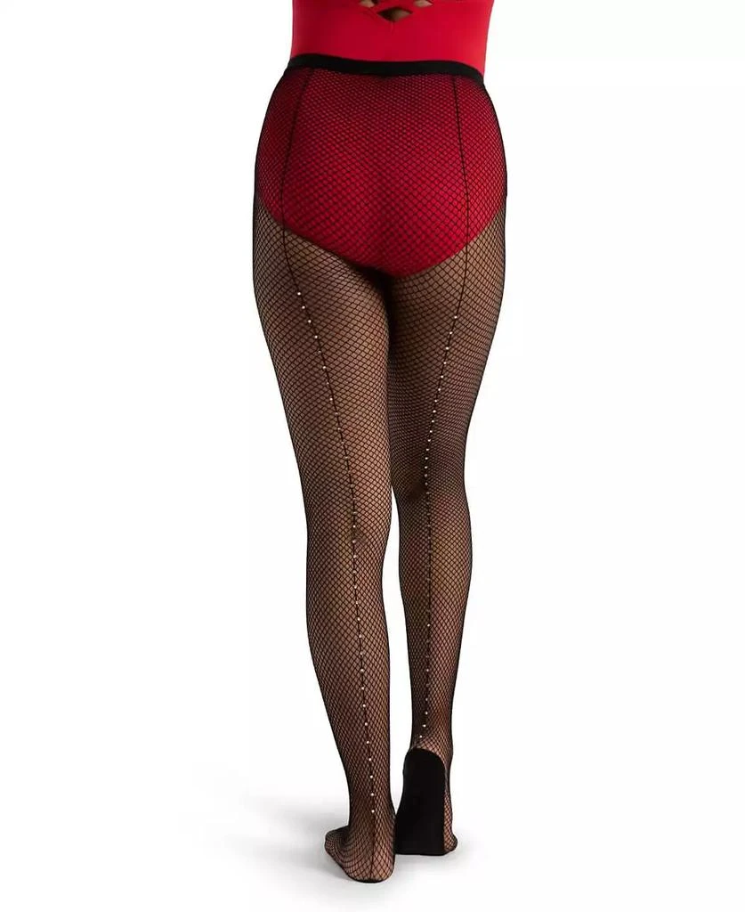 Capezio Women
s Professional Rhinestone Fishnet Tight 2