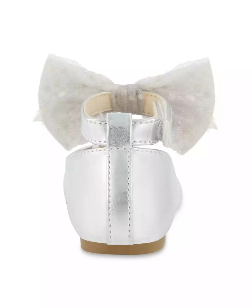 Jessica Simpson Toddler Girls Amy Tulle Ballet Flat 6
