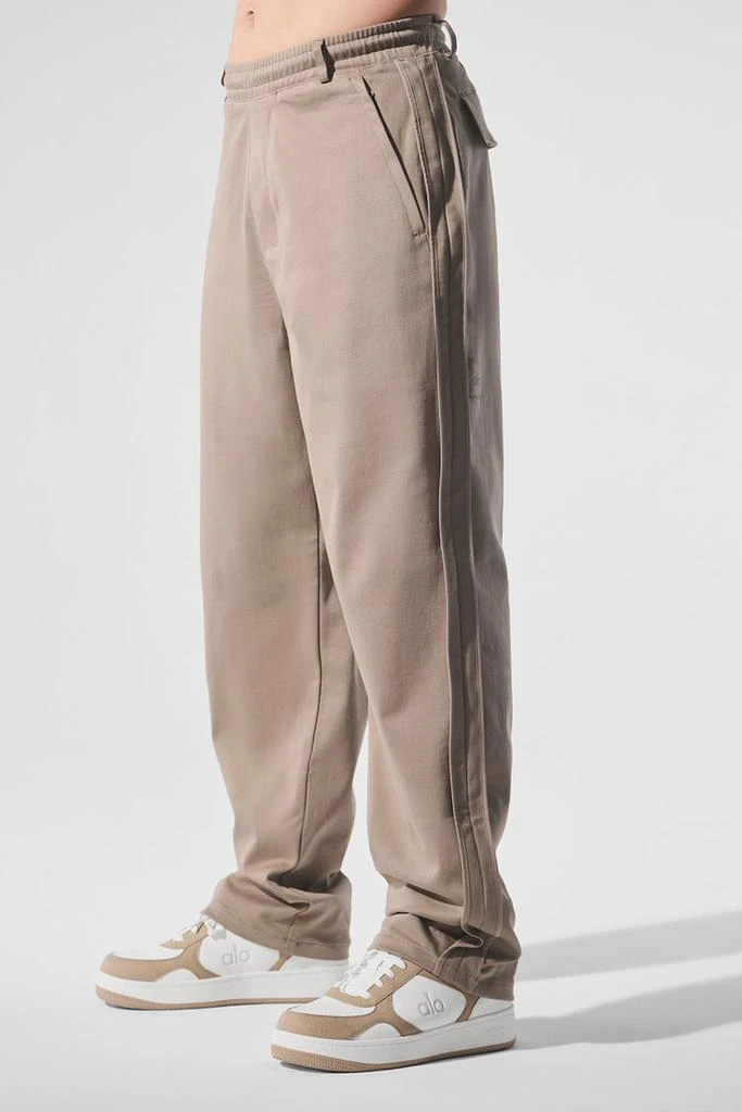 Alo Edition Sueded Straight Leg Pant - Gravel 3