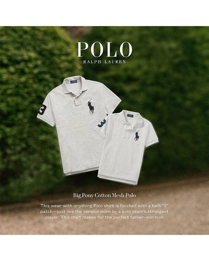 Ralph Lauren Big Pony Custom Slim Fit Mesh Polo Shirt 6