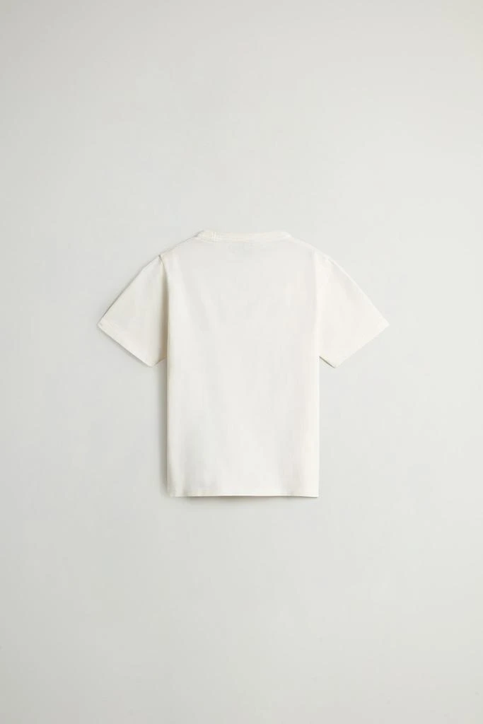 Woolrich Boys’ Pure Cotton T-Shirt - Boys - Blue 2