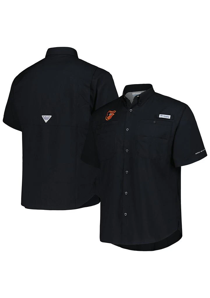 Columbia MLB Baltimore Orioles Tamiami Omni-Shade Button-Down Shirt