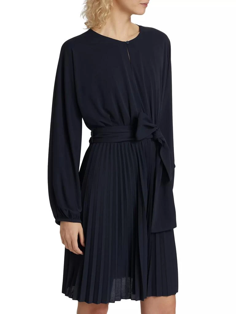 Marella Primavera Dada Pleated Belted Dress 4