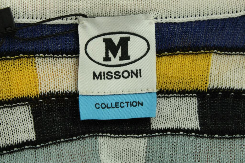 Missoni Striped Intarsia Cardigan in Multicolor Cotton 4