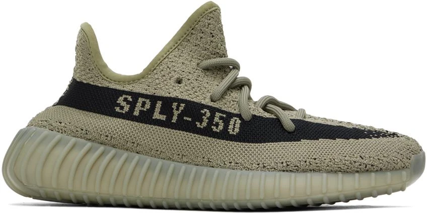 YEEZY Green Yeezy Boost 350 V2 Sneakers 1