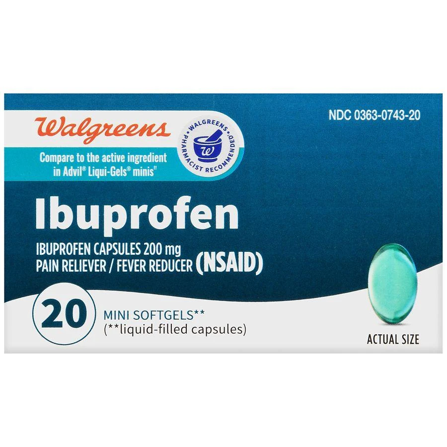 Walgreens Ibuprofen Mini Softgels 2