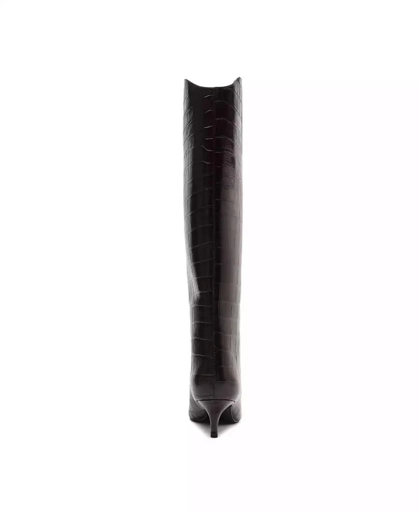 Schutz Women's Maryana Lo Wide Pointed Toe Knee High Boots 3