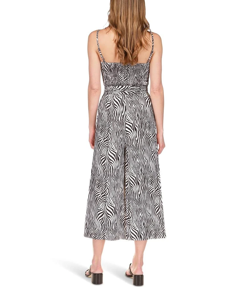 Michael Kors Petite Zebra Smock Jumpsuit 3