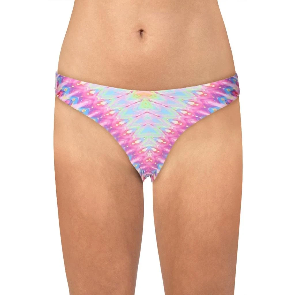 PilyQ Womens Printed Bikini Swim Bottom Separates 1