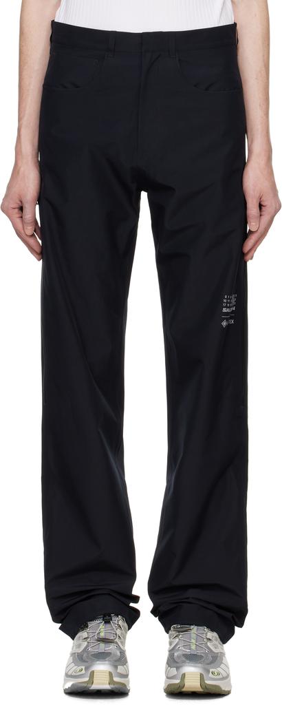 Shop MM6 Maison Margiela Logo Embroidered Track Pants on Shop MM6 Maison Margiela Logo Embroidered Track Pants on