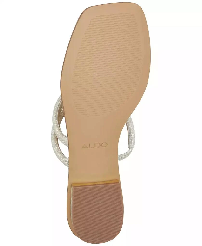 ALDO Women's Garberia Butterfly Toe-Post Flat Sandals 5