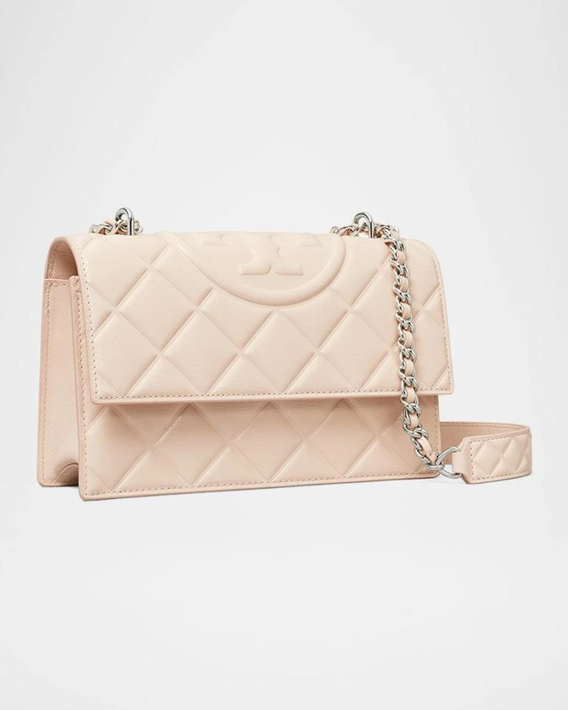 Tory Burch Fleming Small Convertible Leather Shoulder Bag 4