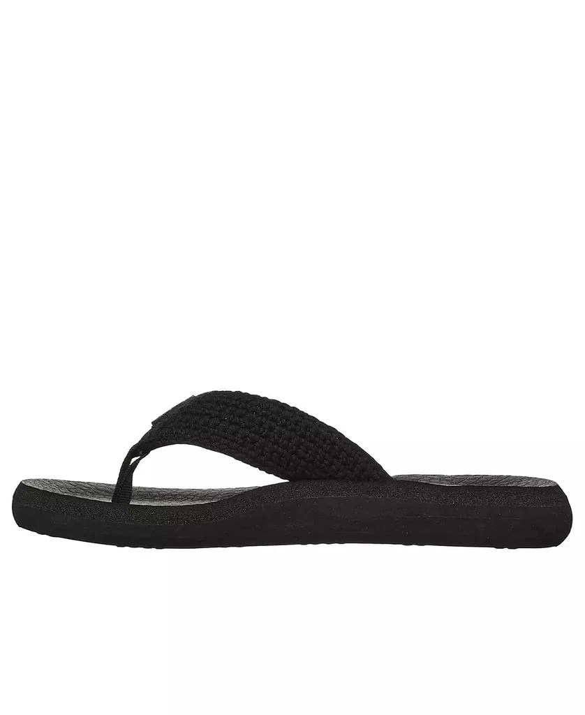 SKECHERS Women's Cali Asana Valley Chic Flip Flop Thong Sandals from Finish Line 3