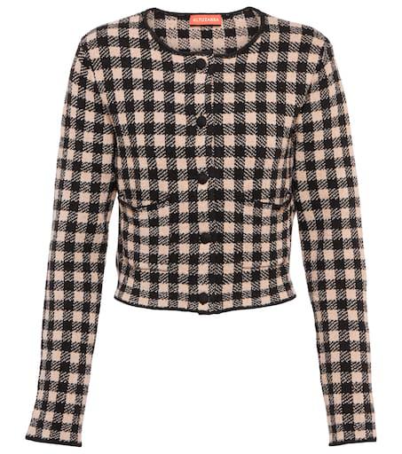 Altuzarra Flicker checked cardigan