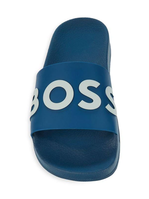 Hugo Boss Bay It Slid Logo Slides 5