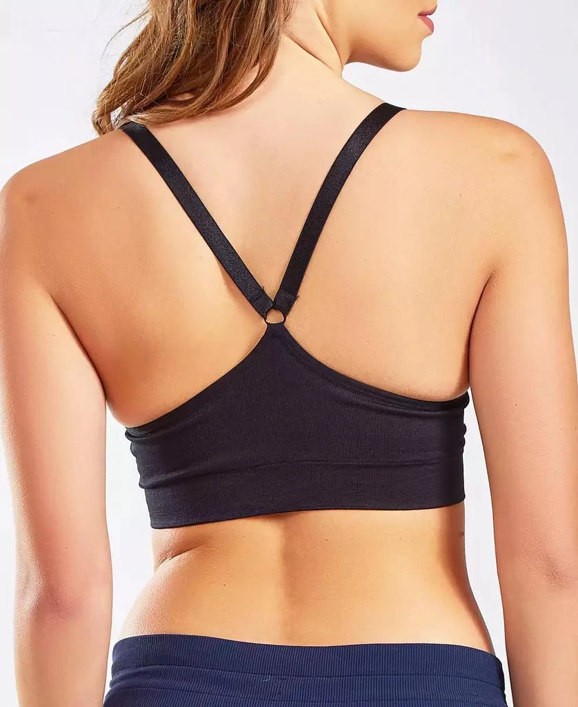 iCollection Women's Seamless Halter Sports Bra 2