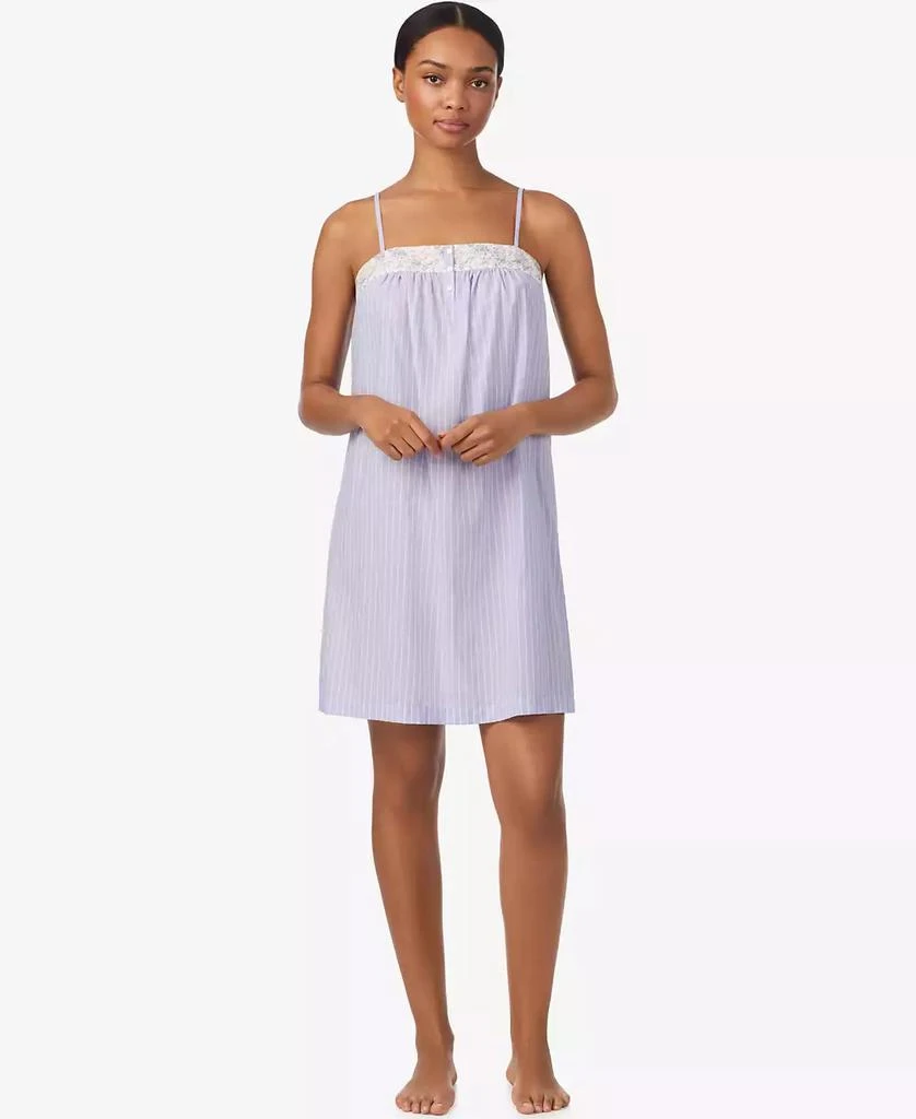 Ralph Lauren Women
s Sleeveless Border Trimmed Gown