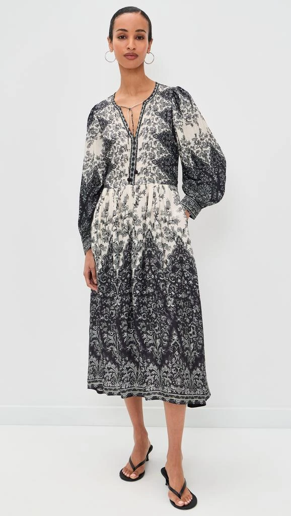 Sea Hedra Print Dress