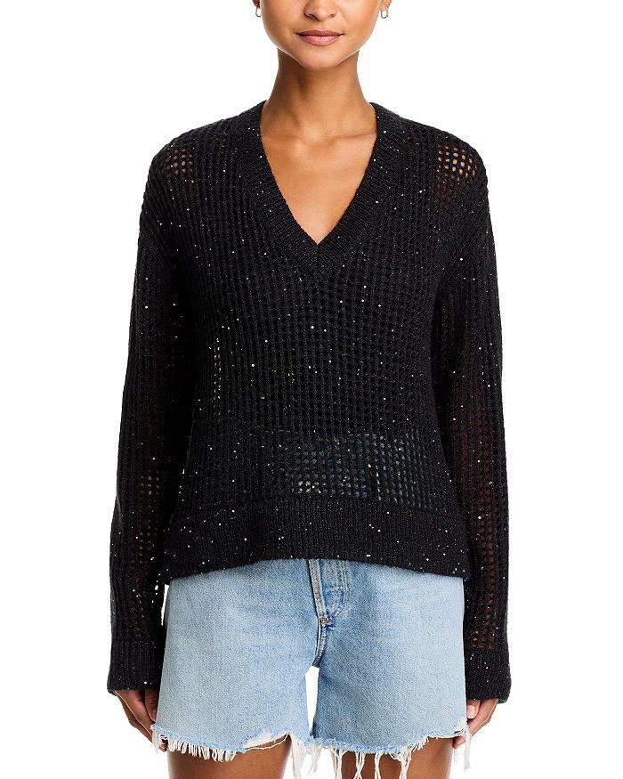 ATM Anthony Thomas Melillo Anthony Thomas Melillo Sequined Sweater 6