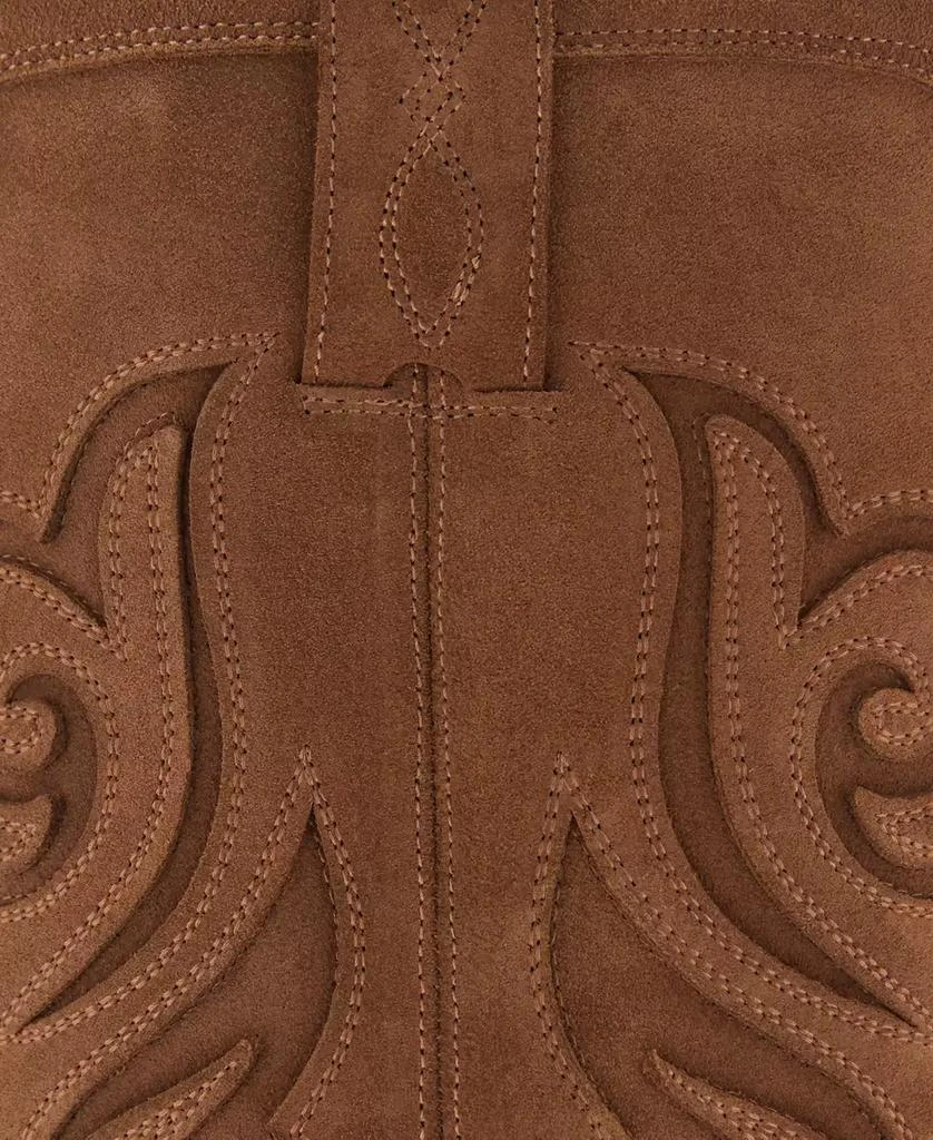 Mango Women's Cowboy Leather Boots 4