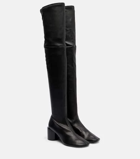 Jil Sander Leather over-the-knee boots 1