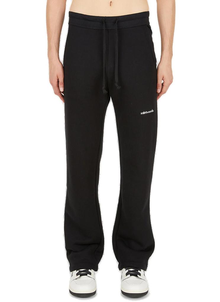 Saintwoods Saintwoods Logo Embroidered Drawstring Track Pants
