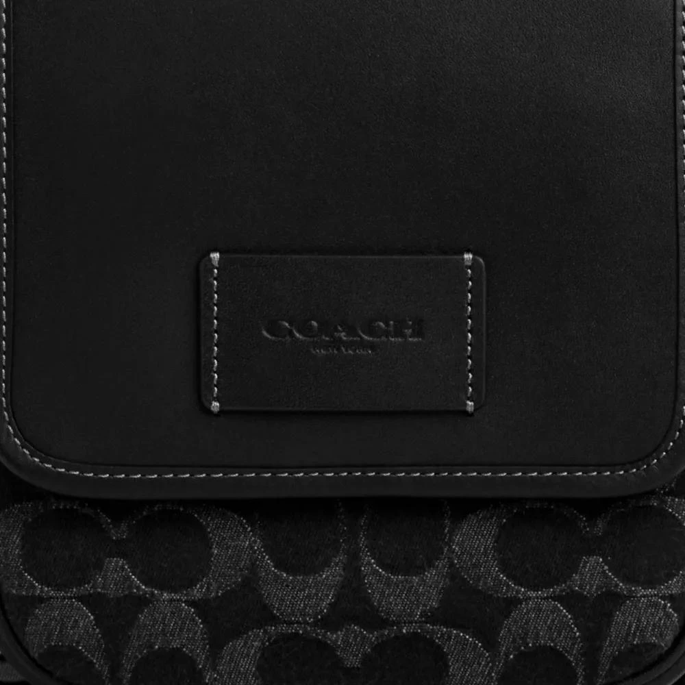 Coach Lucas Crossbody Bag In Signature Denim 6