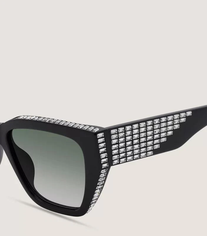 Stuart Weitzman CRYSTAL CAT-EYE SUNGLASSES ​ 3