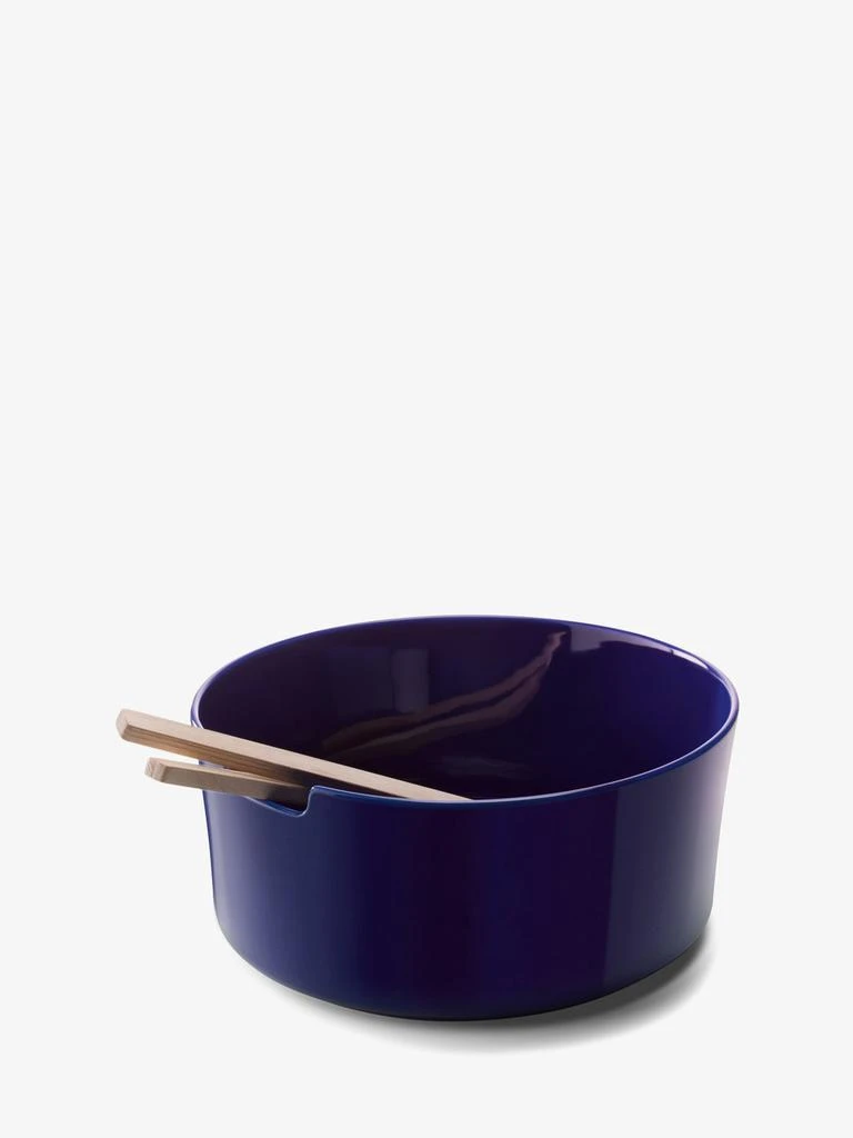 LSA International Collective salad bowl & ash* servers Ã¸26cm cobalt 4