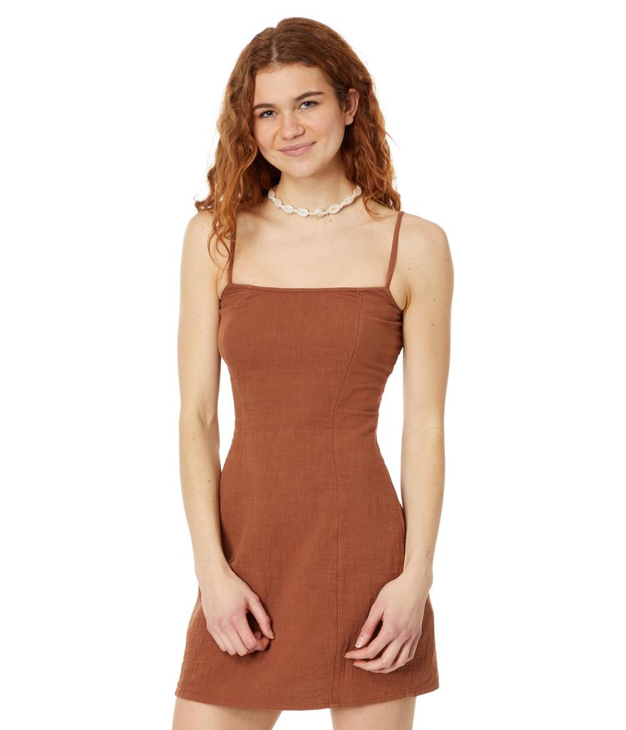 Billabong Stay Awhile Mini Slip Dress