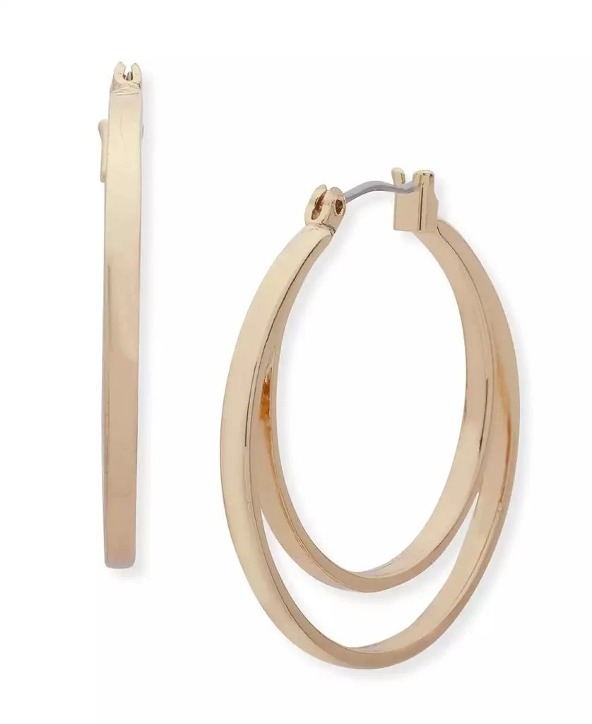 Nine West Two Row Hoop Earring 1