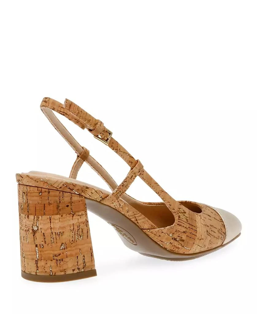 Anne Klein Women's Brooklyn Block Heel Slingback Dress Pumps 7