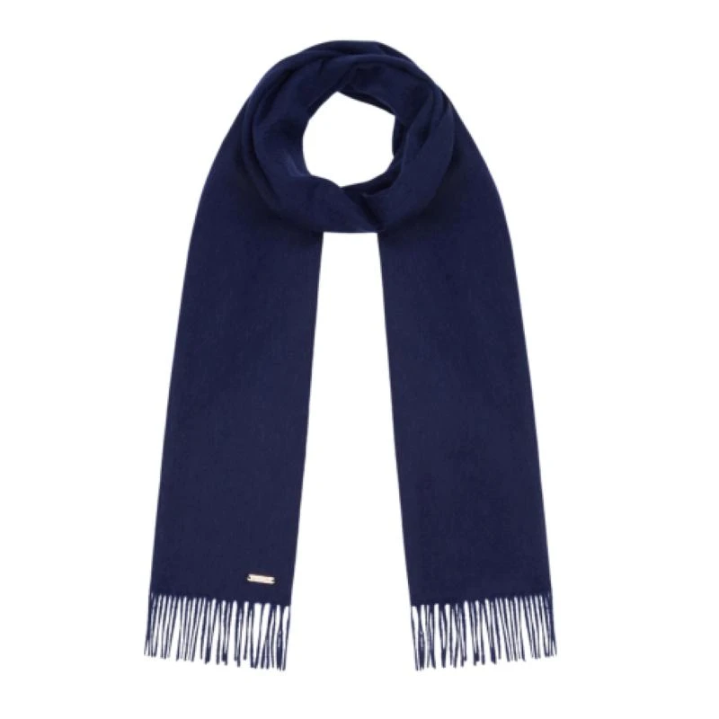 Hortons England Hortons England -Lindo Lambswool Scarf - Blue 1