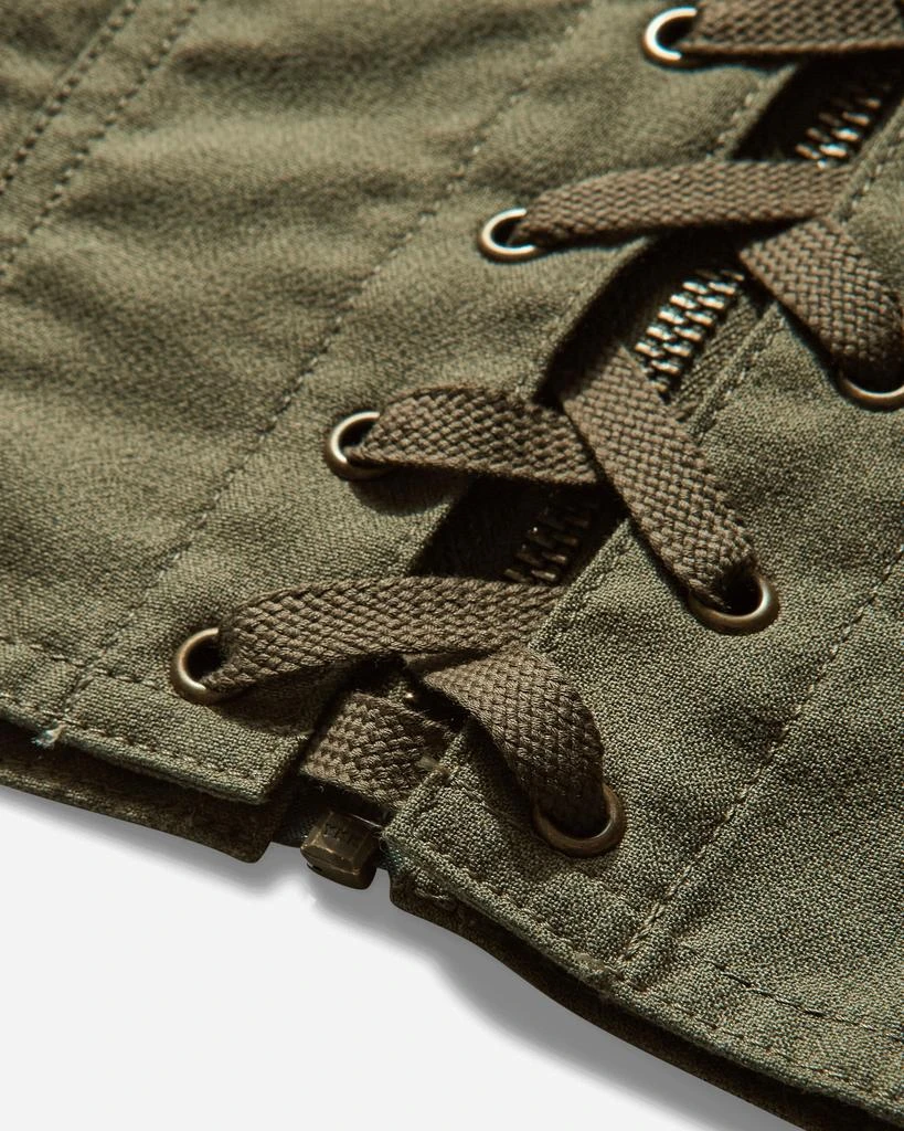Hysteric Glamour Women's Military Vest Khaki 4