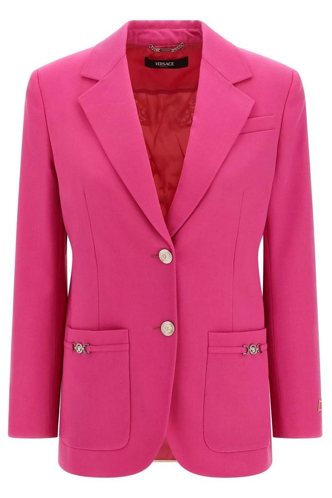 Versace Versace Single-Breasted Tailored Blazer from Cettire