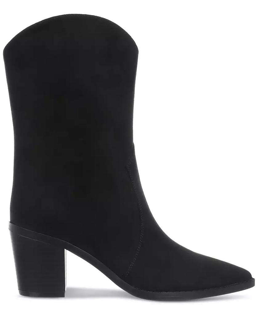 On 34th Gemma Stacked Heel Booties, Created for Macy's