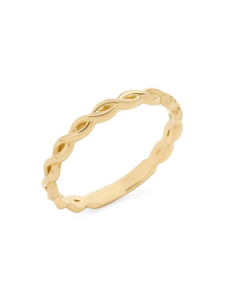 brook & york Julia 14K Yellow Gold Twist Ring 1