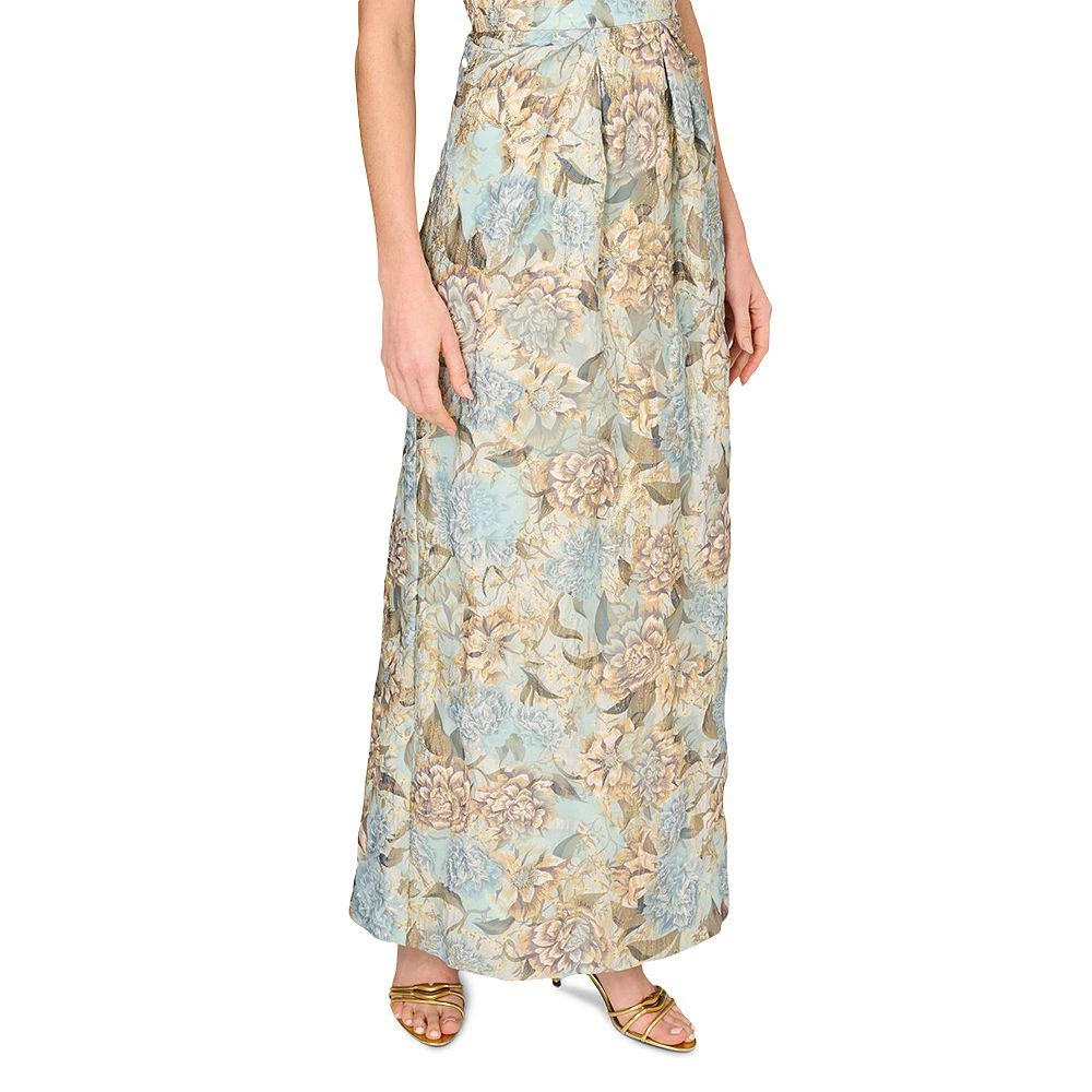 Aidan Mattox Printed Jacquard Dress 4